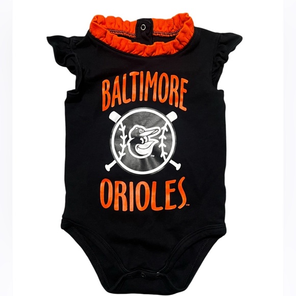 Baltimore Orioles 6/9mo Genuine Merchandise Bodysuit - Picture 1 of 9